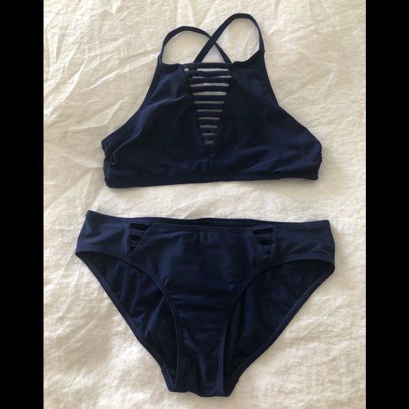 Other - 👙 Navy Blue Strappy Bikini 👙